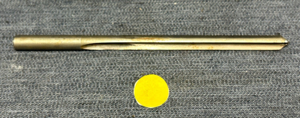 UNBRANDED .33" CHUCKING REAMER   6-1/4" OAL  4-3/4" LOC 2-FLUTES STRAIGHT HS
