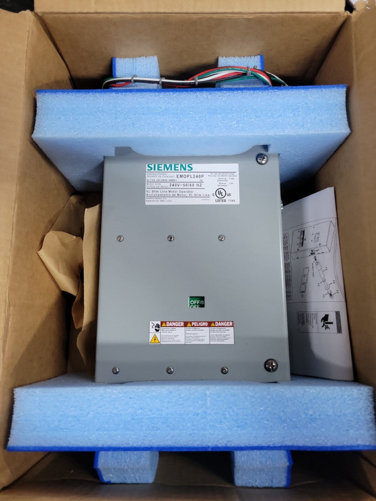 1- NEW OLD STOCK Siemens EMOPL240P Motor Operator