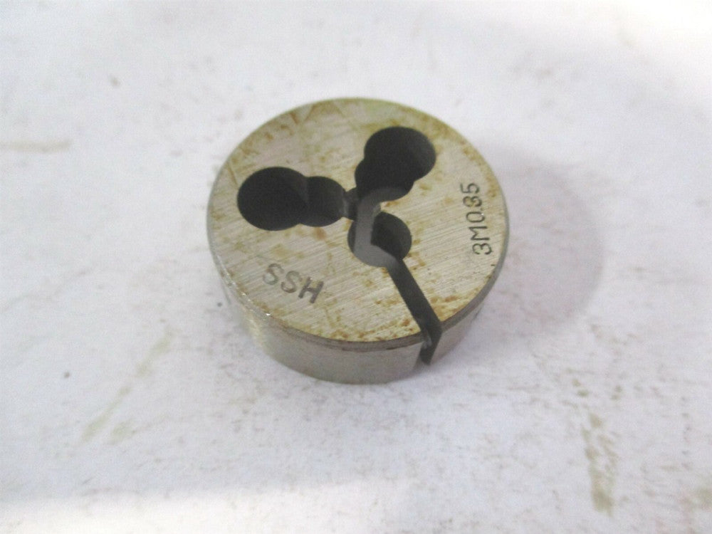 A-1 (110-03035) 3M x 0.35 HSS Adjustable Round Die 
