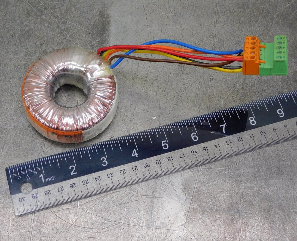 Nuvotem RS0050P1-2-009 Toroidal Transformer Class II 230V 50/60 Hz 9A