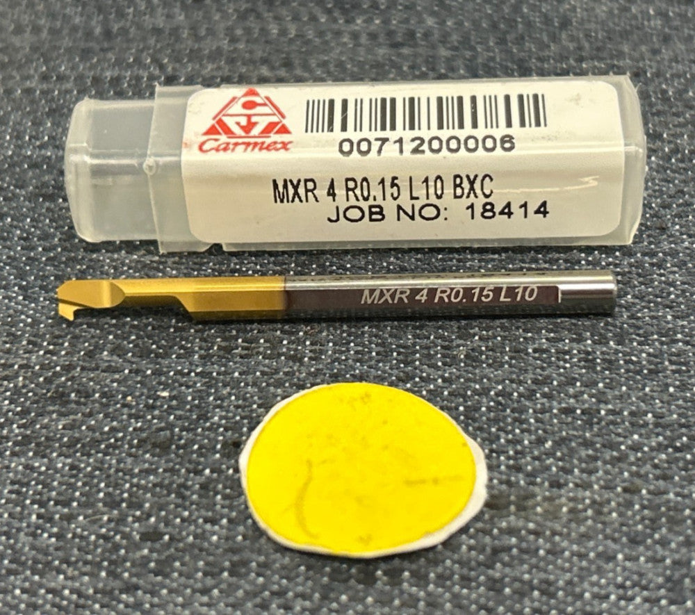 CARMEX PROFILE BORING TOOL 3.00MM SHANK DIAM 1-1/2" OAL  MXR 4 R0.15 L10