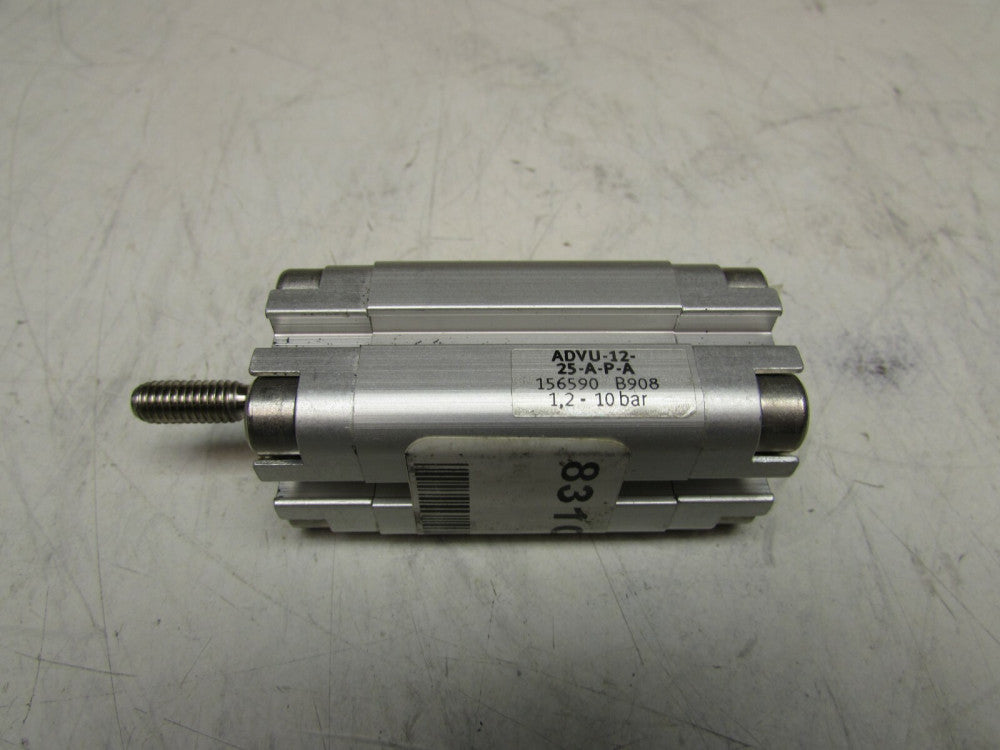 FESTO ADVU-12-25-A-P-A CYLINDER 12MM-BORE 25MM-STROKE NEW SURPLUS NOT IN BOX !! 