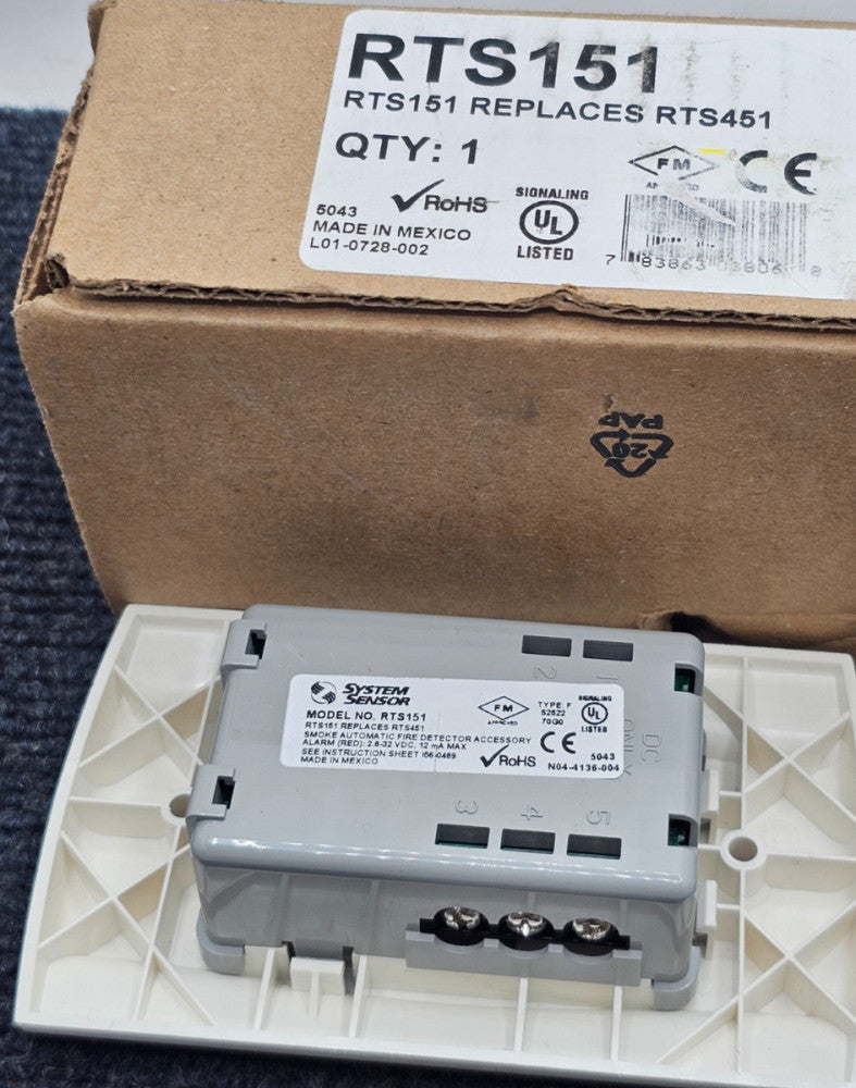 System Sensor RTS151 Remote Test Station Replaces RTS451 – SPMX ...