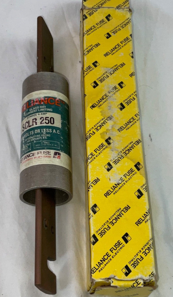 Reliance SCLR250 250A 600V Fuse CLASS HKI CURRENT LIMITING BUILDING ELECTRICAL