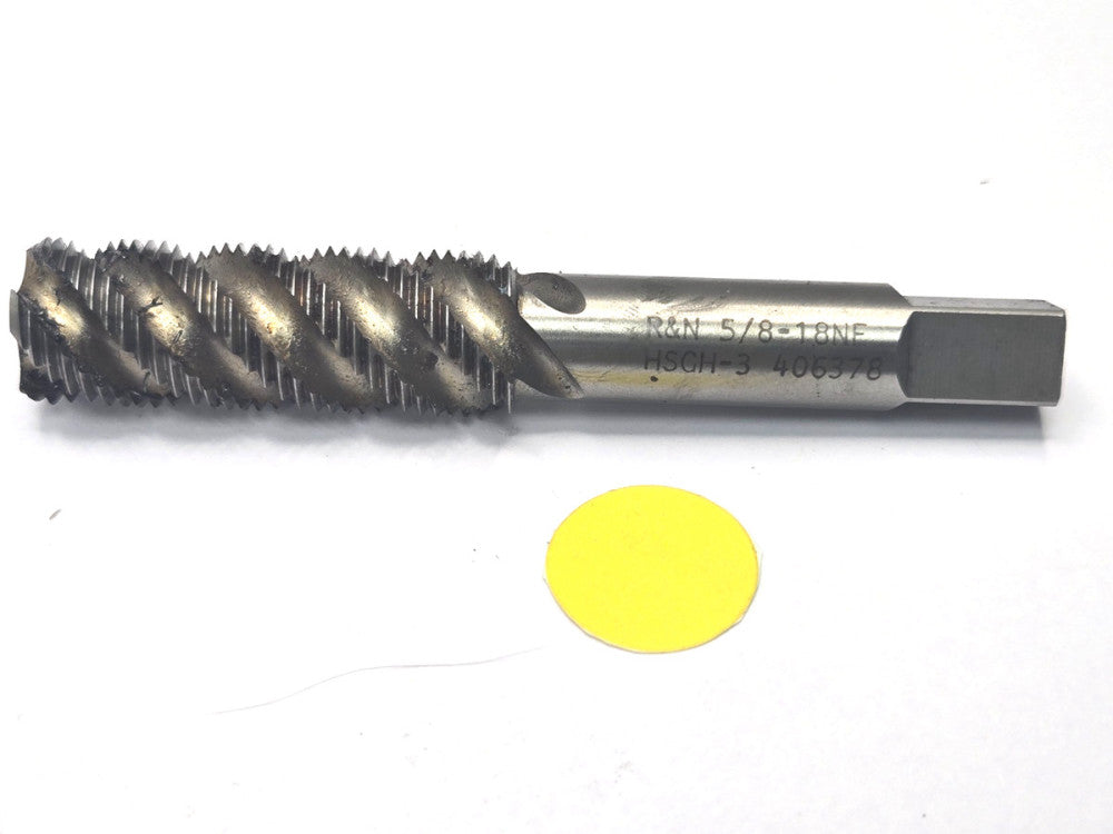 R&N 5/8-20 SPIRAL FLUTE BOTTOMING CHAMFER TAP NF HS CH3
