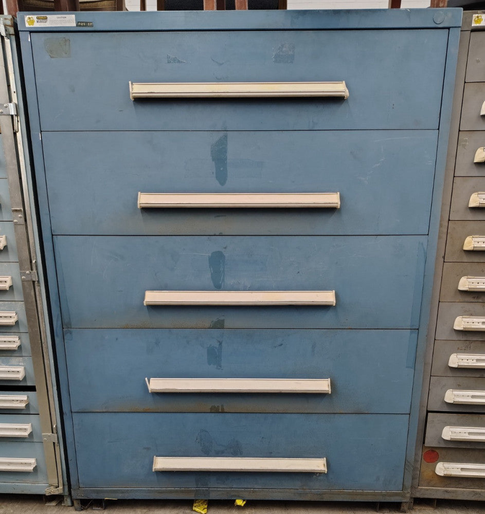 STANLEY VIDMAR 5 DRAWER 40-1/2" WIDTH TOOL CABINET