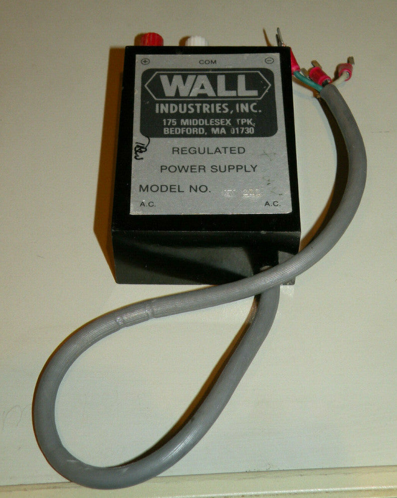 Wall Industries Power Supply 115VAC in 21.VDC out Model XW