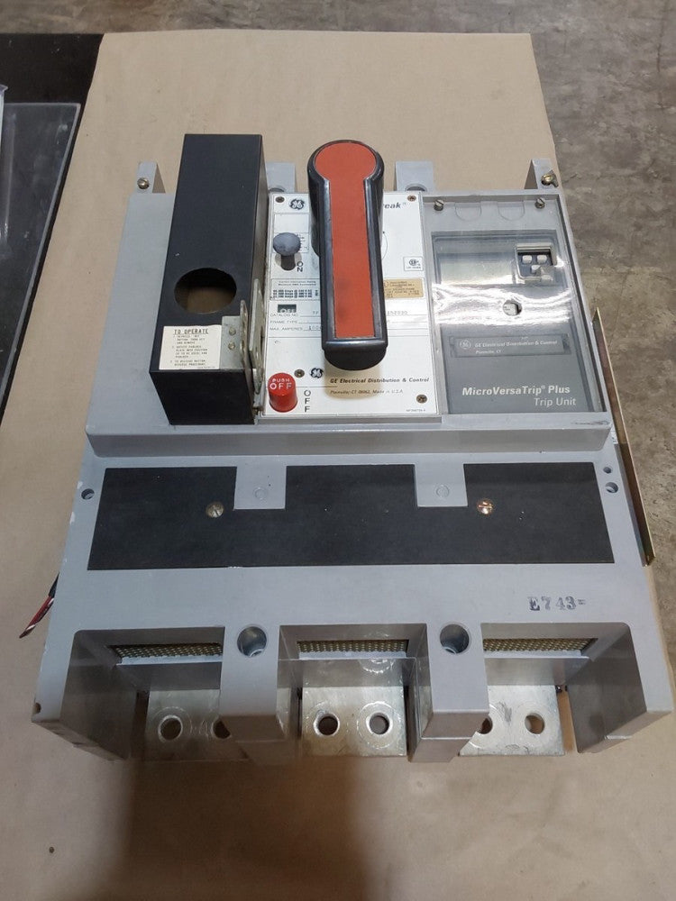 GE 1600A TP1616TTR LI Circuit Breaker 600V General Electric C216LSIG Trip
