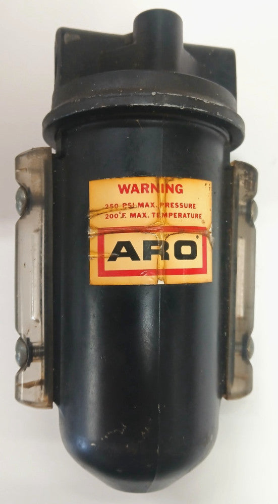 ARO PNEUMATIC LINE LUBRICATOR 126241-000 250 PSI MAX PRESSURE 1/2" FNPT PORTS