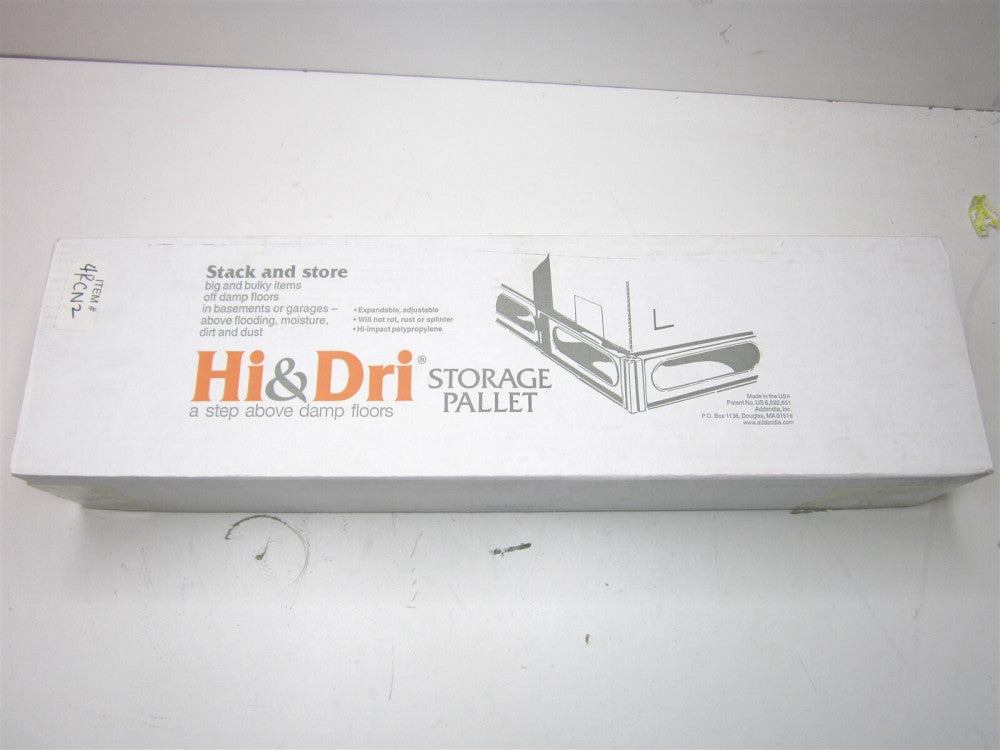 (HD1-3F) 24 in x 24 in Polypropylene 500 lb Static Load Capacity Pallet 