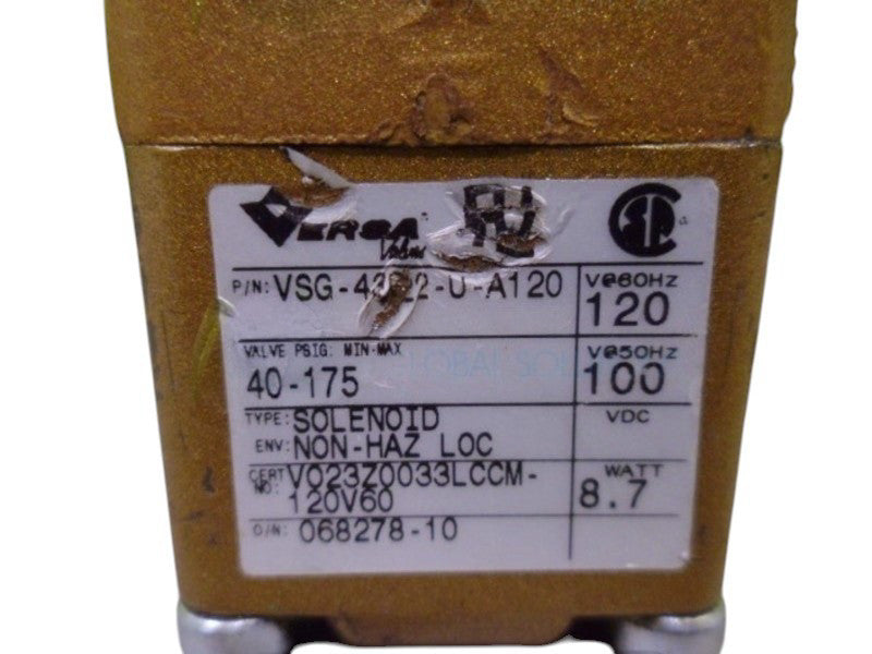 VERSA VSG-4322-U-A120 VALVE UNMP