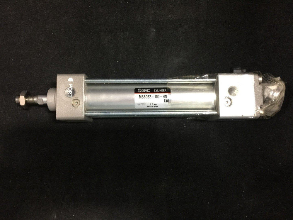 NEW SMC MBBD32-100-HN Air Cylinder Single Rod, Bore: 32mm Stroke: 100mm 