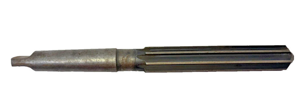 CHICAGO LATROBE STRAIGHT REAMER, #3 MORSE TAPER, 9-FLUTE, SIZE 1-1/8"