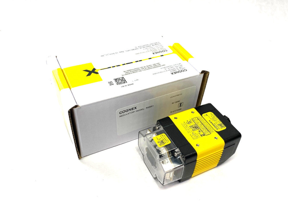 Cognex DM302X Barcode Scanner 821-0087-3R w/ 820-0290-1R Diff LED Lens