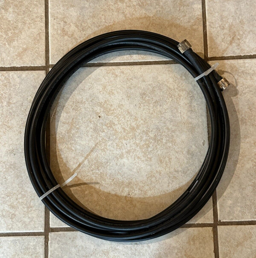 Cables Unlimited CU400 Low Loss 50 OHMS Coax Cable N Male Connectors