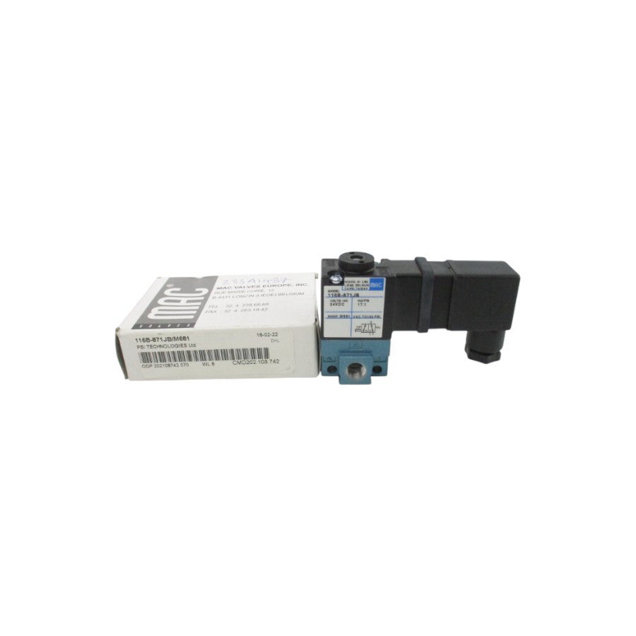 MAC 116B-871JB 24VDC 150PSI NSMP