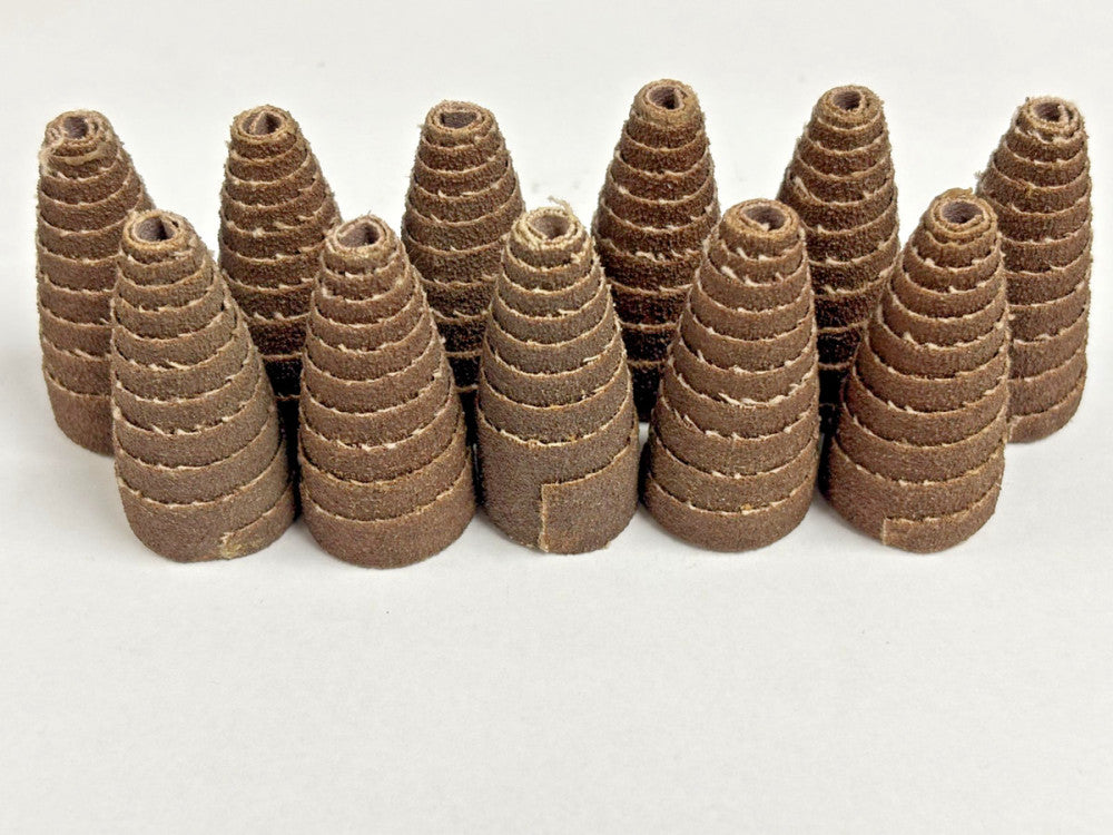 STANDARD ABRASIVES FULL TAPERED CARTRIDGE ROLL LOT OF 11