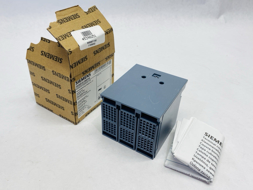 Siemens 3VA9131-0WF30 Terminal Cover Extended 3-Pole