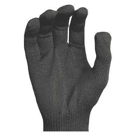 Tri Star Tsg-277-S Knit Gloves, Polyester, None Black, S, 12 Pk