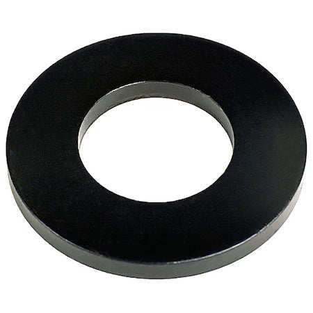 Te-Co 42605 Flat Washer, For Screw Size 1/2" ,Steel Black Oxide Finish, 25 Pk