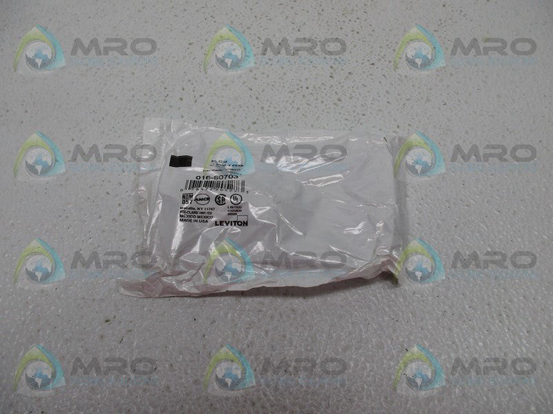 LEVITON 016-80703 DUPLEX RECEPTACLE  NSMP