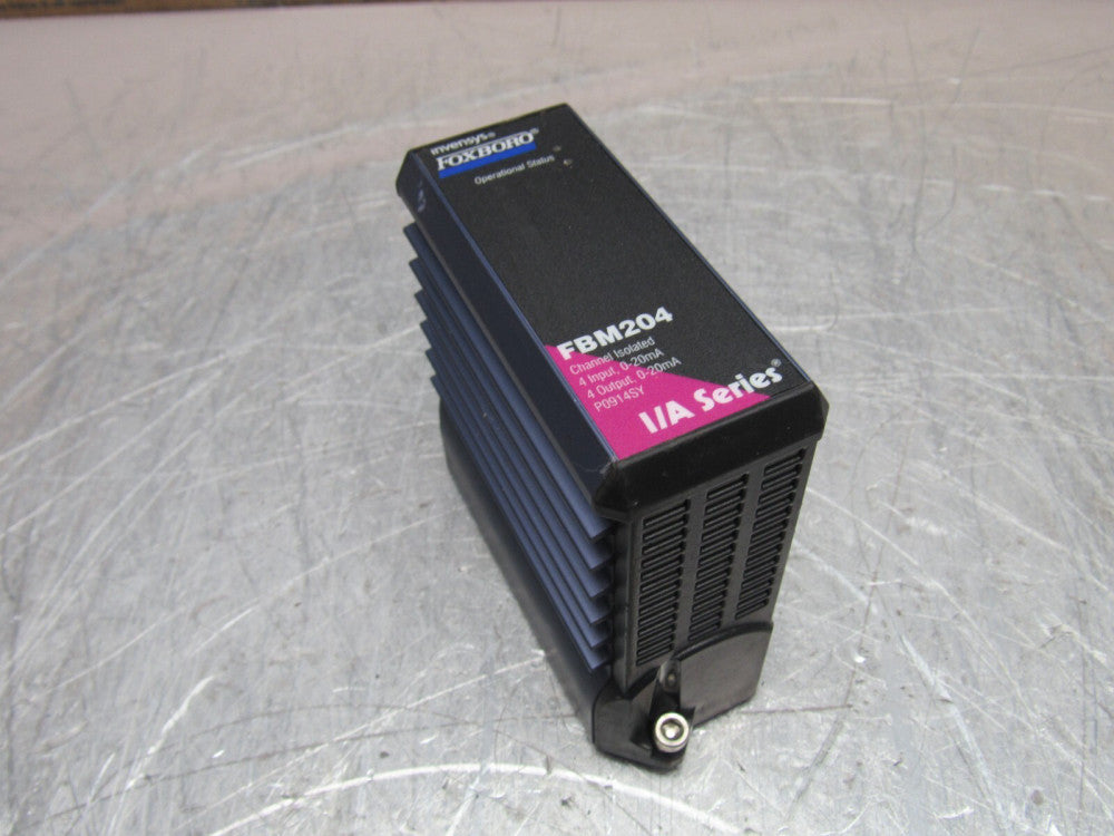 INVENSYS FOXBORO FBM204 P0914SY CHANNEL ISOLATED I/O MODULE XLNT USED TAKEOUT