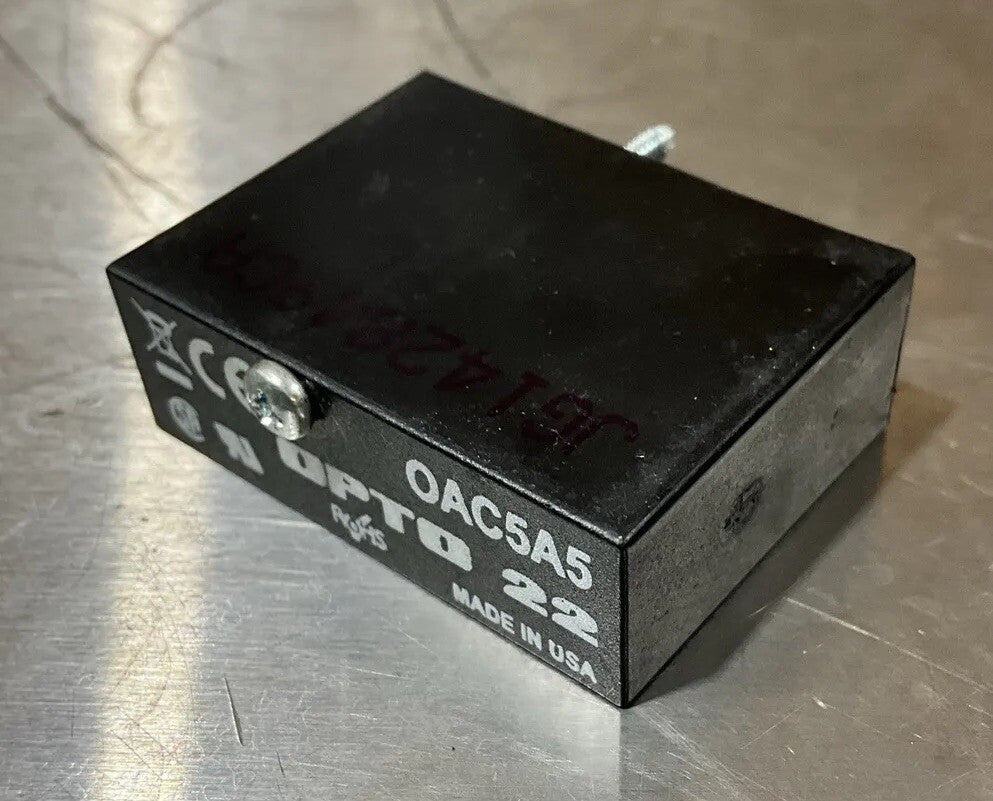 OAC5A5 Opto-22 I/O Module Relays Output Module 400 Vrms Thru-Hole/Plug In Nos