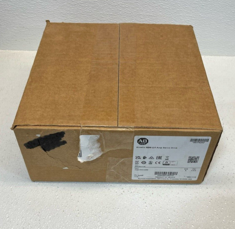 Allen-Bradley 2198-H003-ERS SER A Kinetix 5500 2.5 Amp Servo Drive
