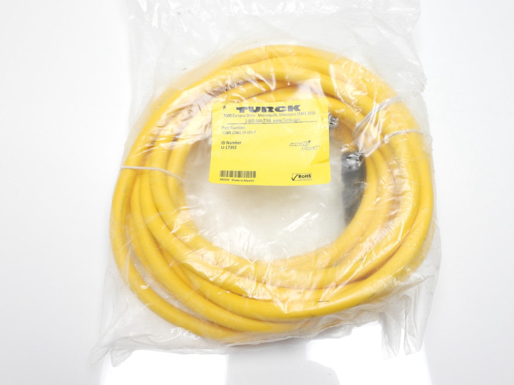 Turck CSMS CKMS 19191-7 U-17392 Multi Fast Cable