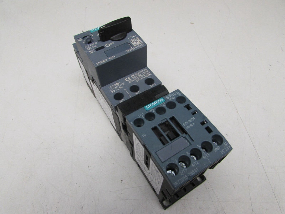 SIEMENS 3RA2110-1CA15-1BB4 SELF PROTECTED COMBINATION STARTER N/NIB! MAKE OFFER!