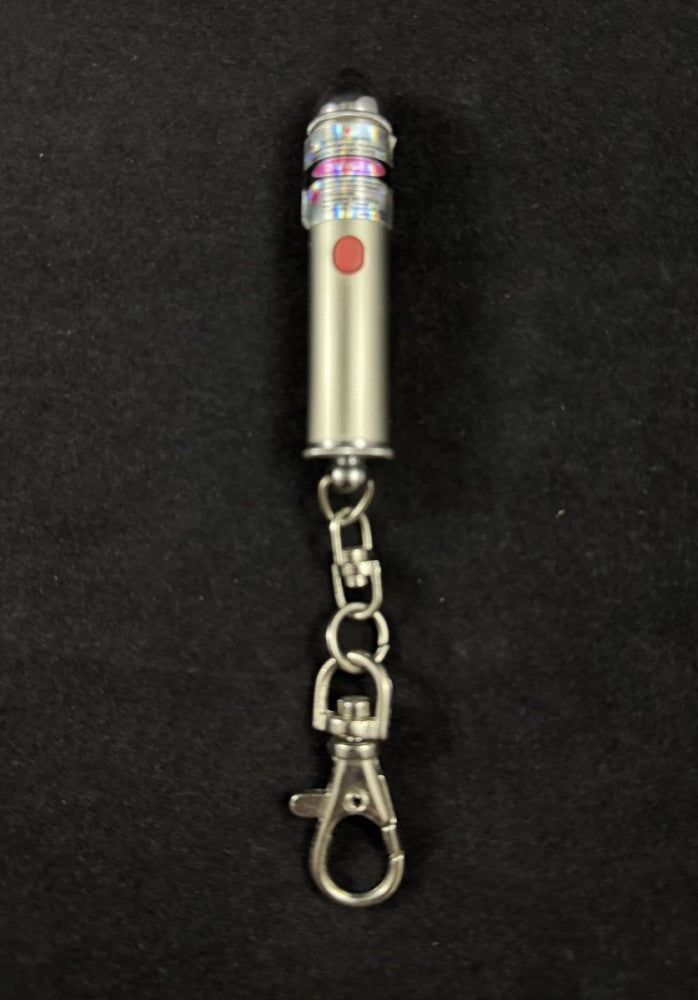 Vintage Laser Pointer Keychain - Made in Taiwan