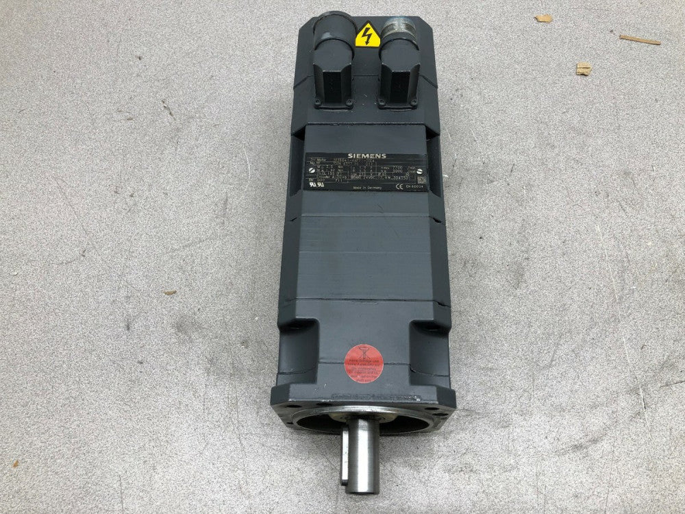 NEW NO BOX SIEMENS 3 PH 1.9 AMP 3000 RPM SERVO MOTOR 1FT6041-4AF71-3EE4