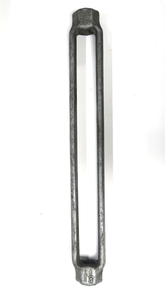 TURNBUCKLE BODY 7G 18" TAKE-UP 2-5/8" WIDE 21" OAL 8 LBS