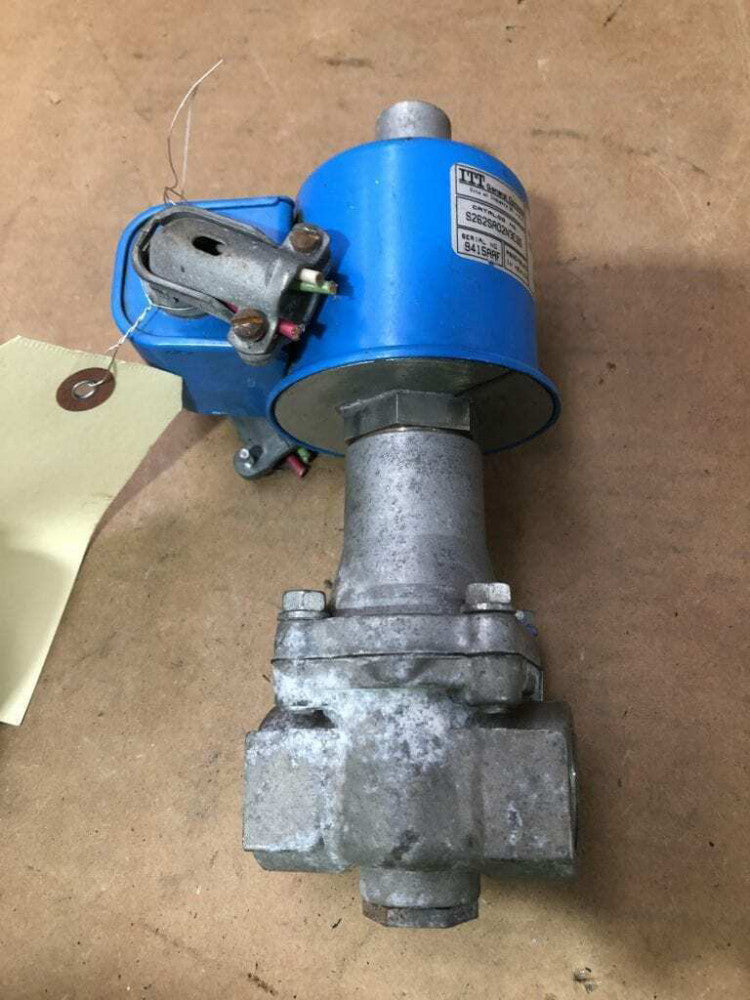 ITT General Controls S262SA02N3EG5 3/4" 2-Way Gas Vent Valve 110/120V 30PSI