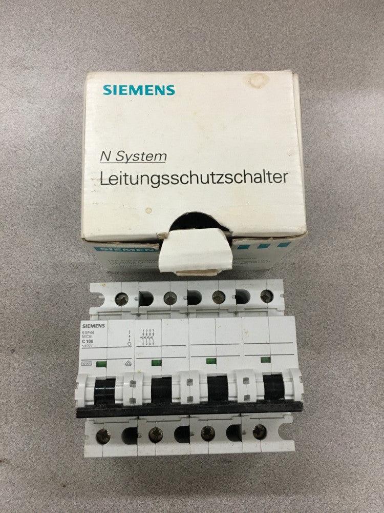 NEW IN BOX SIEMENS 5SP4491-7 3 POLE 100AMP CIRCUIT BREAKER 5SP4 491-7