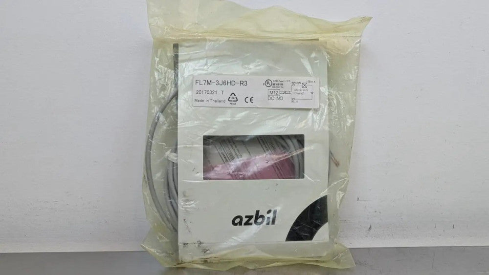 azbil FL7M-3J6HD-R3 Proximity Sensor M12 Mazak 12/24VDC 100mA