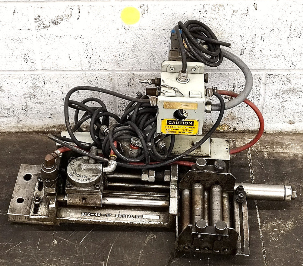 COIL-MATIC SERVO PNEUMATIC COIL FEEDER PRESS EQUIPMENT W/ 6" ROLLERS  BFE-6-6