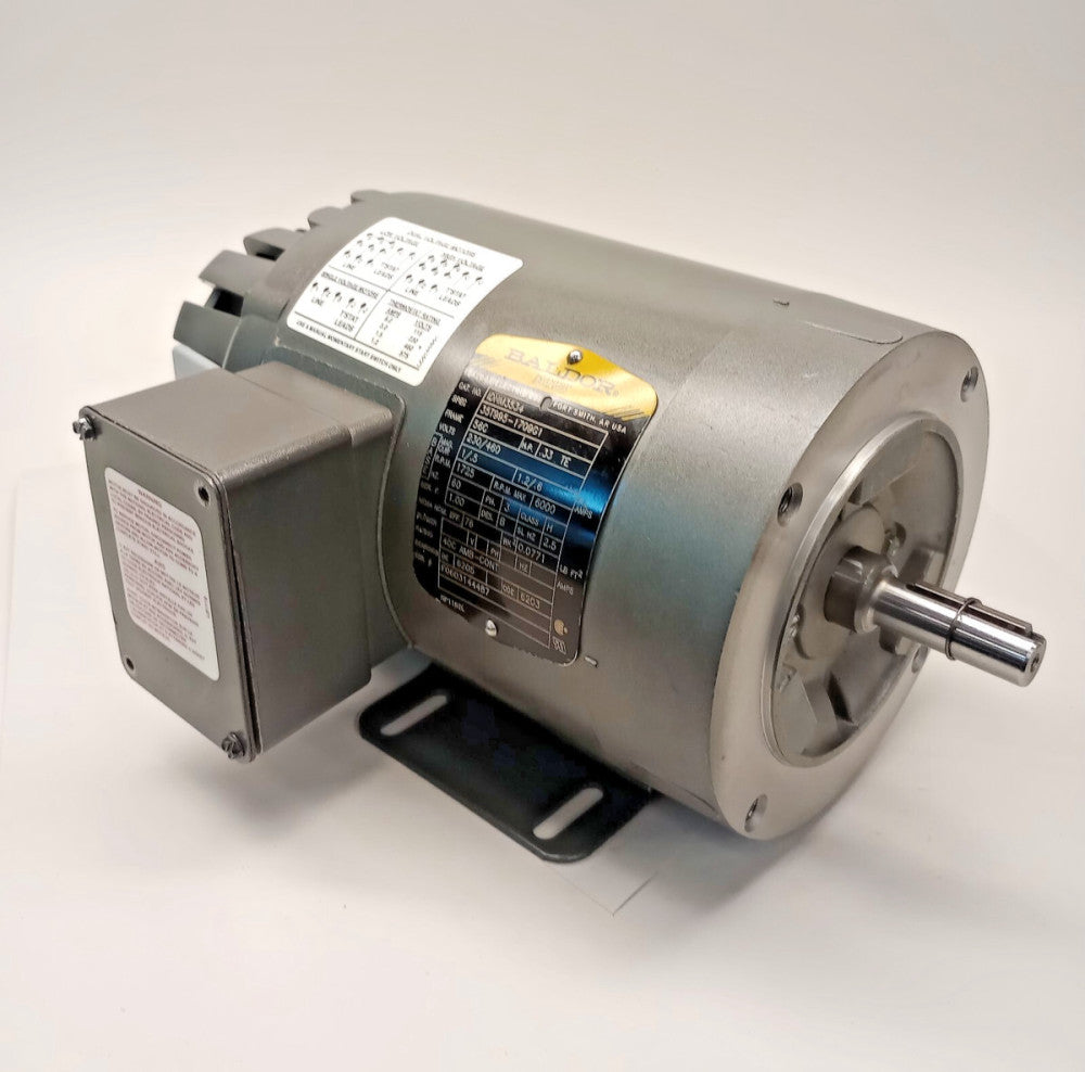 Baldor IDNM3534 Used Electric Motor 3ph 0.33hp 230/460V 1725rpm 35T995-1709G1