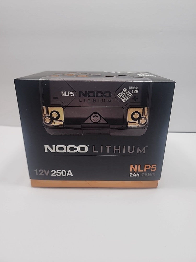 NOCO NLP5 12V 2Ah Lithium-Ion Rechargeable Powersport Battery