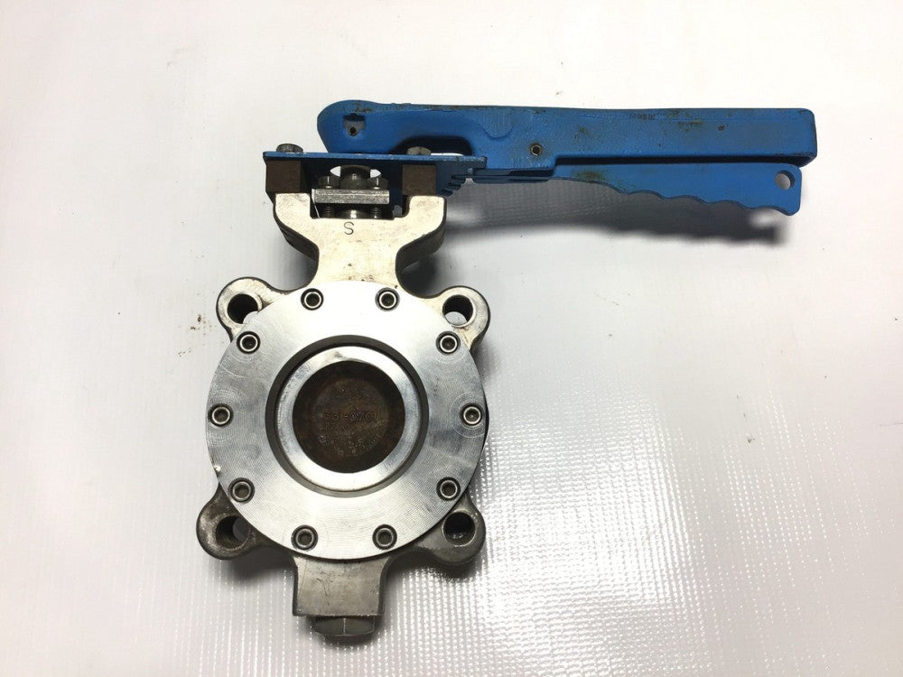 Rockwell 301L151S6TS6 - 331-0701 Butterfly Valve 3"in 275PSI @ 100° F 120PSI ...