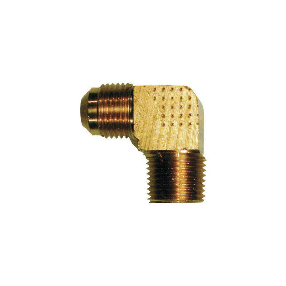 NEW JMF 41189 3/8" Flare 3/8" D Male Brass 90 Elbow 2-PK