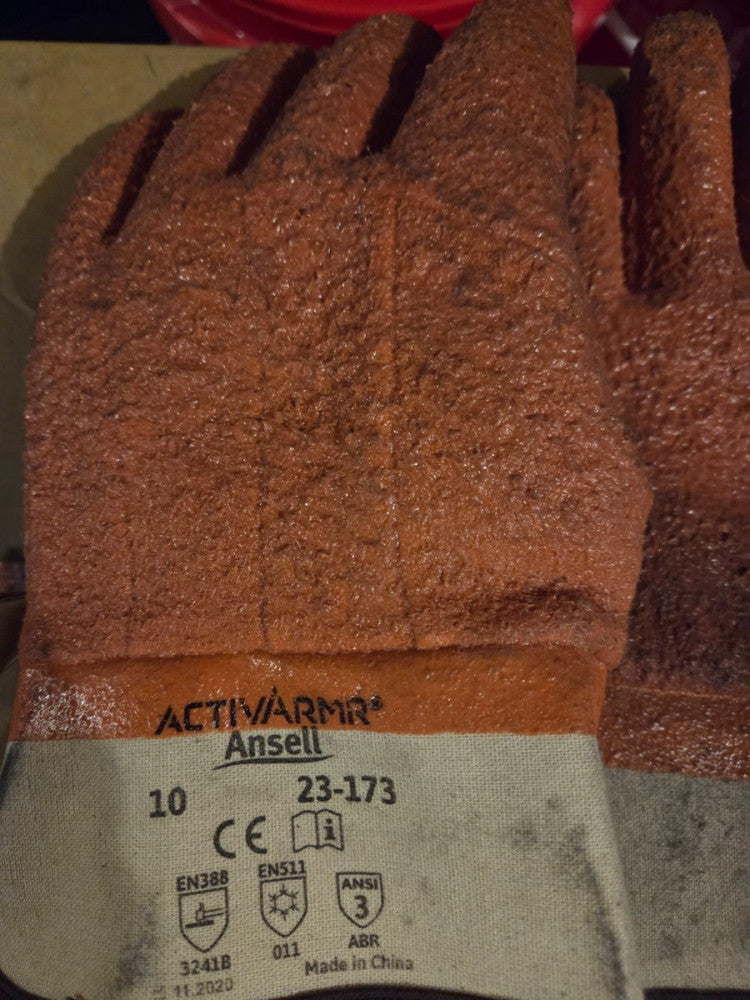 Ansell 23-173 Large Cold Protection Gloves Brand New in Box 6 dozen total.