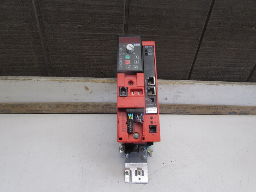 SEW EURODRIVE MC07B0005-5A3-4-00, INVERTER, w/ KEYPAD ,ETHERNET & COMM. MODULES