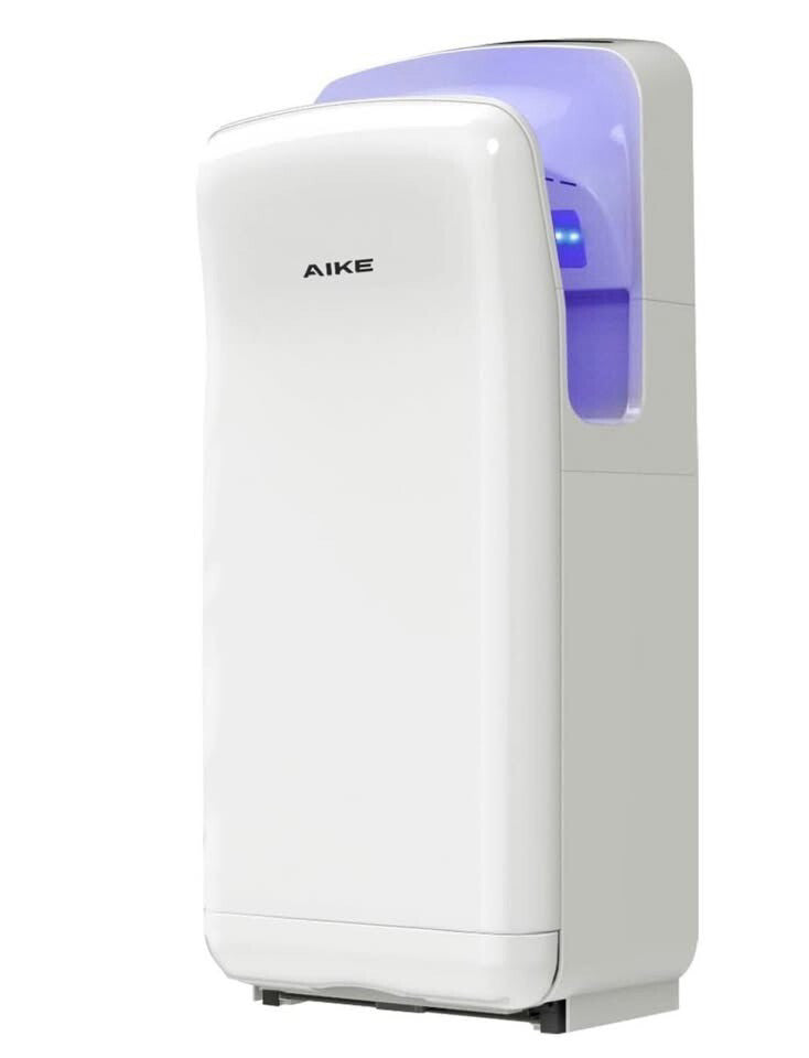 AIKE HEPA Filtered Vertical Premium HAND DRYER, 110-130V, White