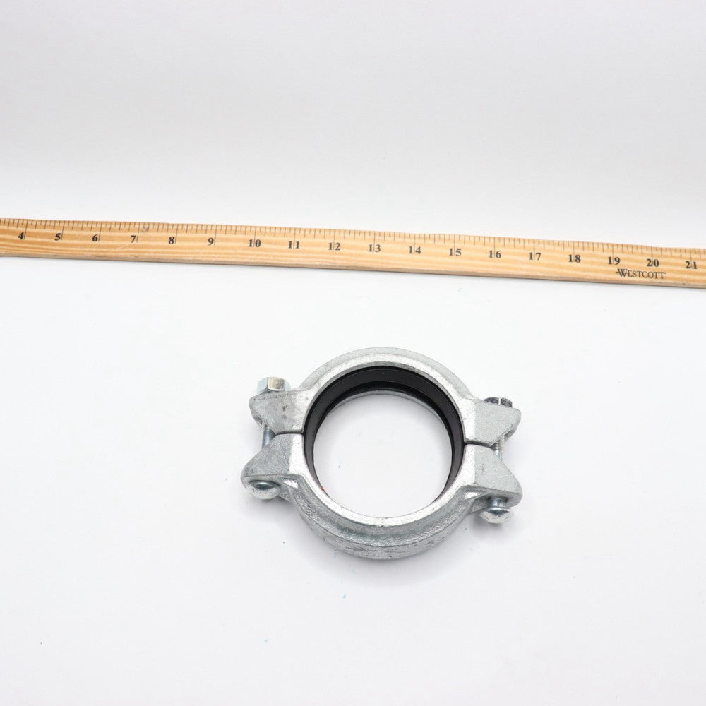 SCI Cooplok Grooved Flexible Coupling Silver 3" 65LF