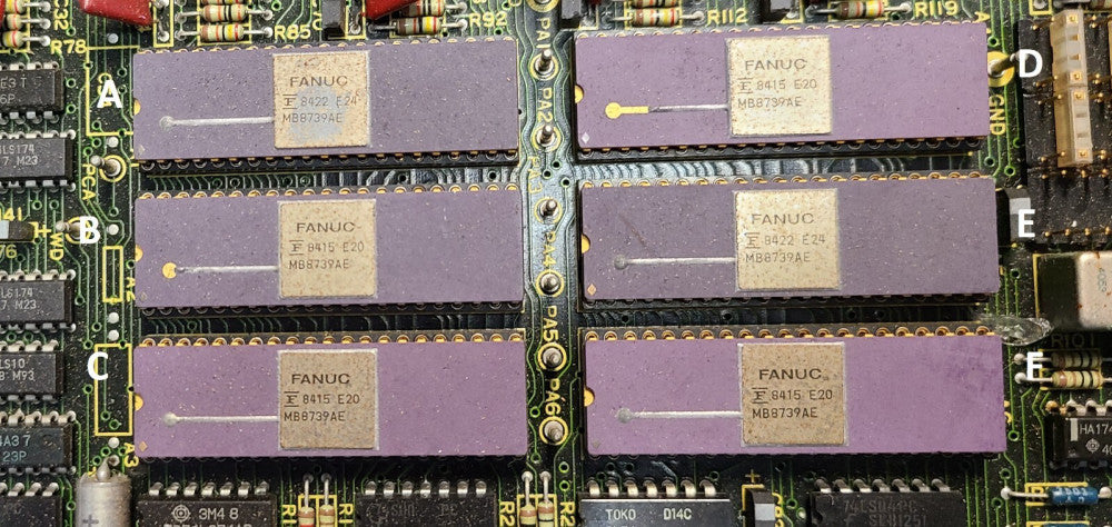 FANUC MB8739AE IC CHIP CERAMIC PROCESSOR
