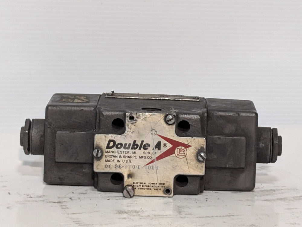 Double A QC-06-TT0-E-10D3 Directional Solenoid Control Valve