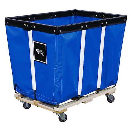 Royal Basket Trucks G14-Bbw-Pma-3Unn Perm Liner Truck, 14 Bu, Blue Vinyl