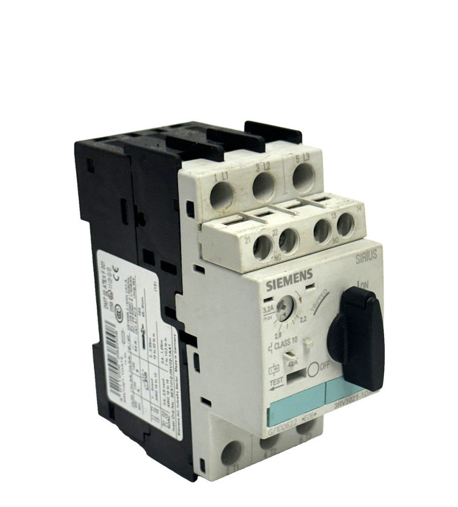 SIEMENS SIRIUS 3RV1021-1DA15  CIRCUIT BREAKER