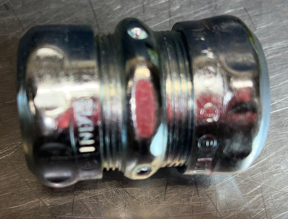 Thomas Betts T&B 1" Galvanized Steel Conduit Rigid Compression Coupling Straight